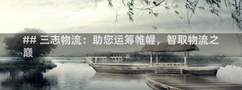 28圈登录网：## 三志物流：助您运