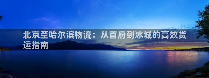 28圈防失联网址：北京至哈尔滨物流：